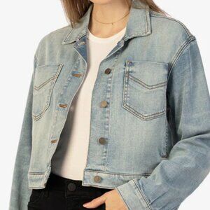 NWT Kut Lara Crop W/Drop Shoulder